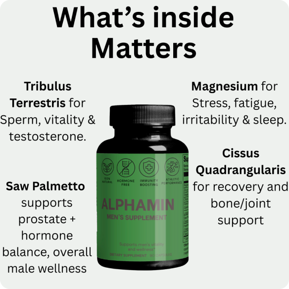 Alphamin Core Bundle - Daily Support for Men's Vitality & Wellness