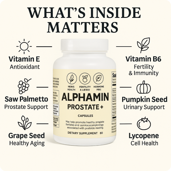 Alphamin Core Bundle - Daily Support for Men's Vitality & Wellness