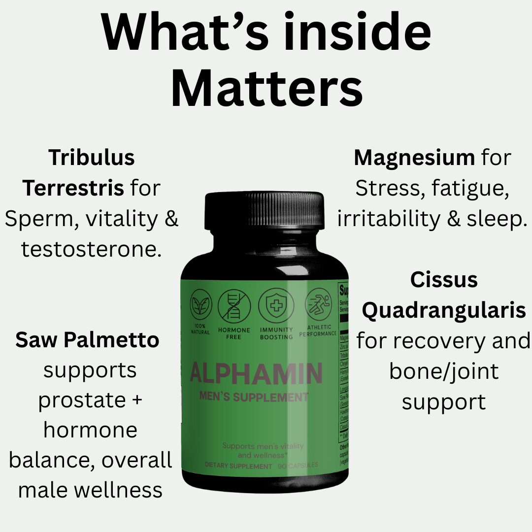 ✅ Boosts testosterone, energy, focus, and recovery ✅ Supports prostate health and urinary function