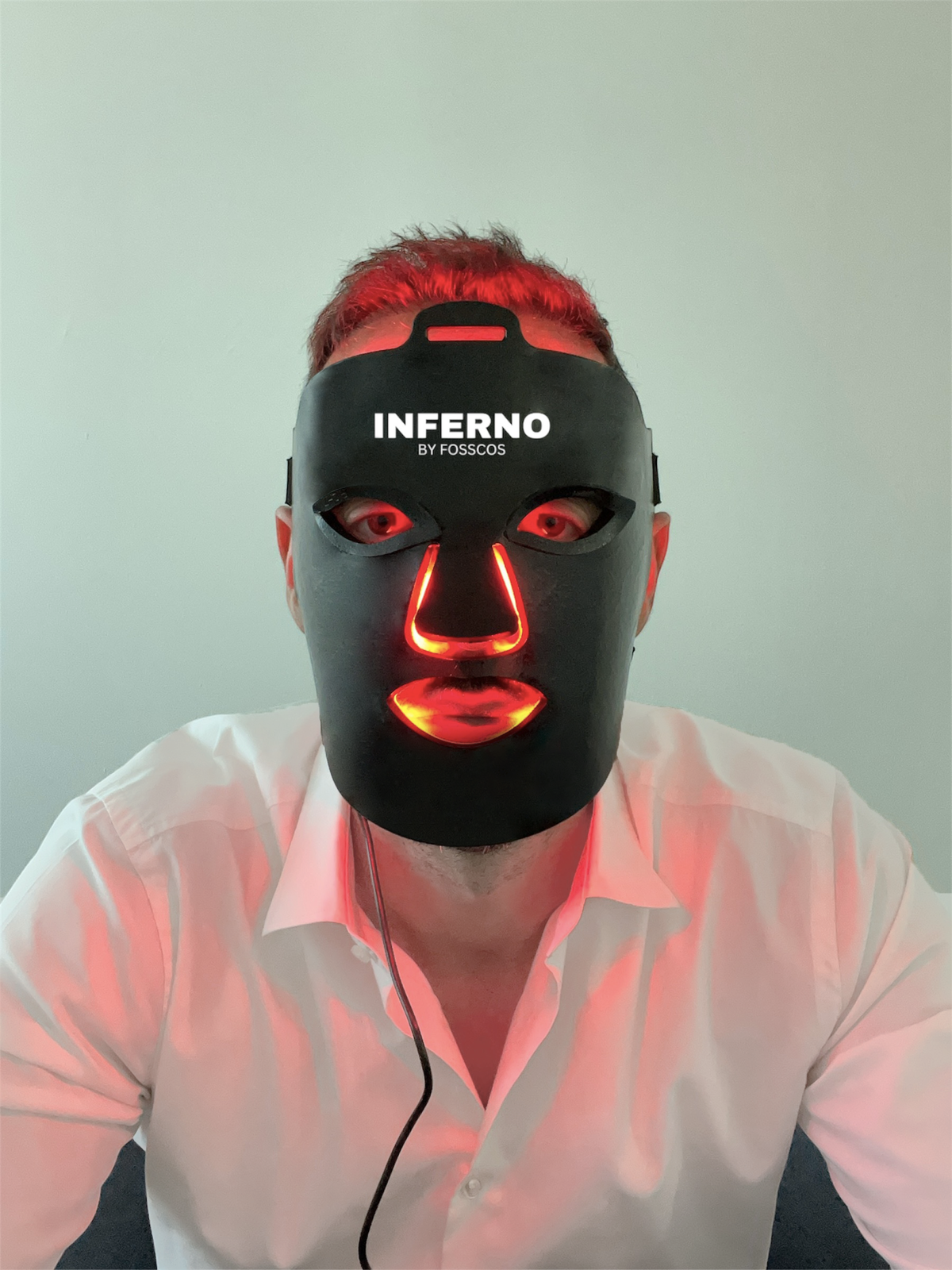 Red Light Therapy Face Mask, INFERNO